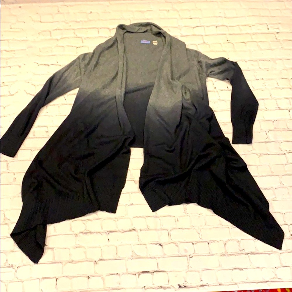 Acrobat Ombré Silk & Cashmere Cardigan Sweater - Picture 9 of 16